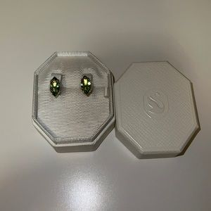 Swarovski Green earrings
